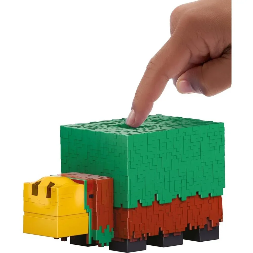 NEW Mattel Minecraft Sniffer Action Figure with Sounds & Pixelated Design 7